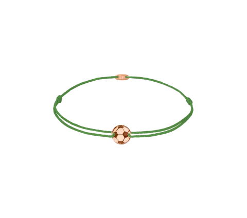 ZILIA Football Baby Aur 14K Thread Brățară