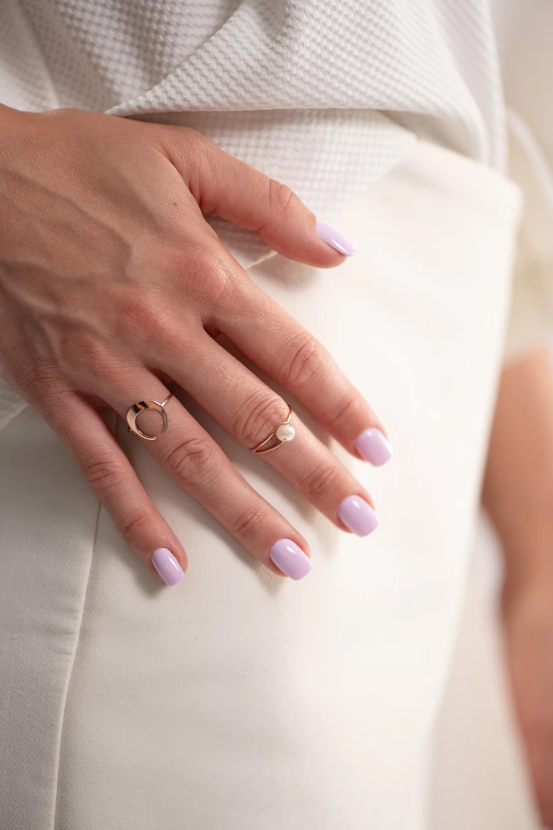 ZILIA Perlă Drop 2 Aur 14K Inel