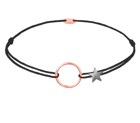 ZILIA Contour Circle Aur 14K Thread Brățară