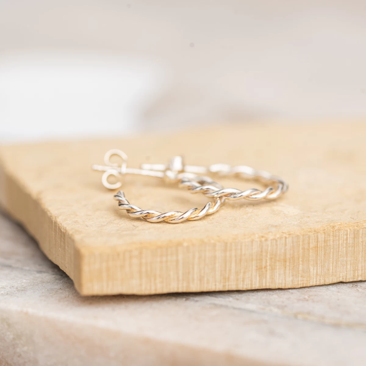 Cercei tip cerc Nolita din argint