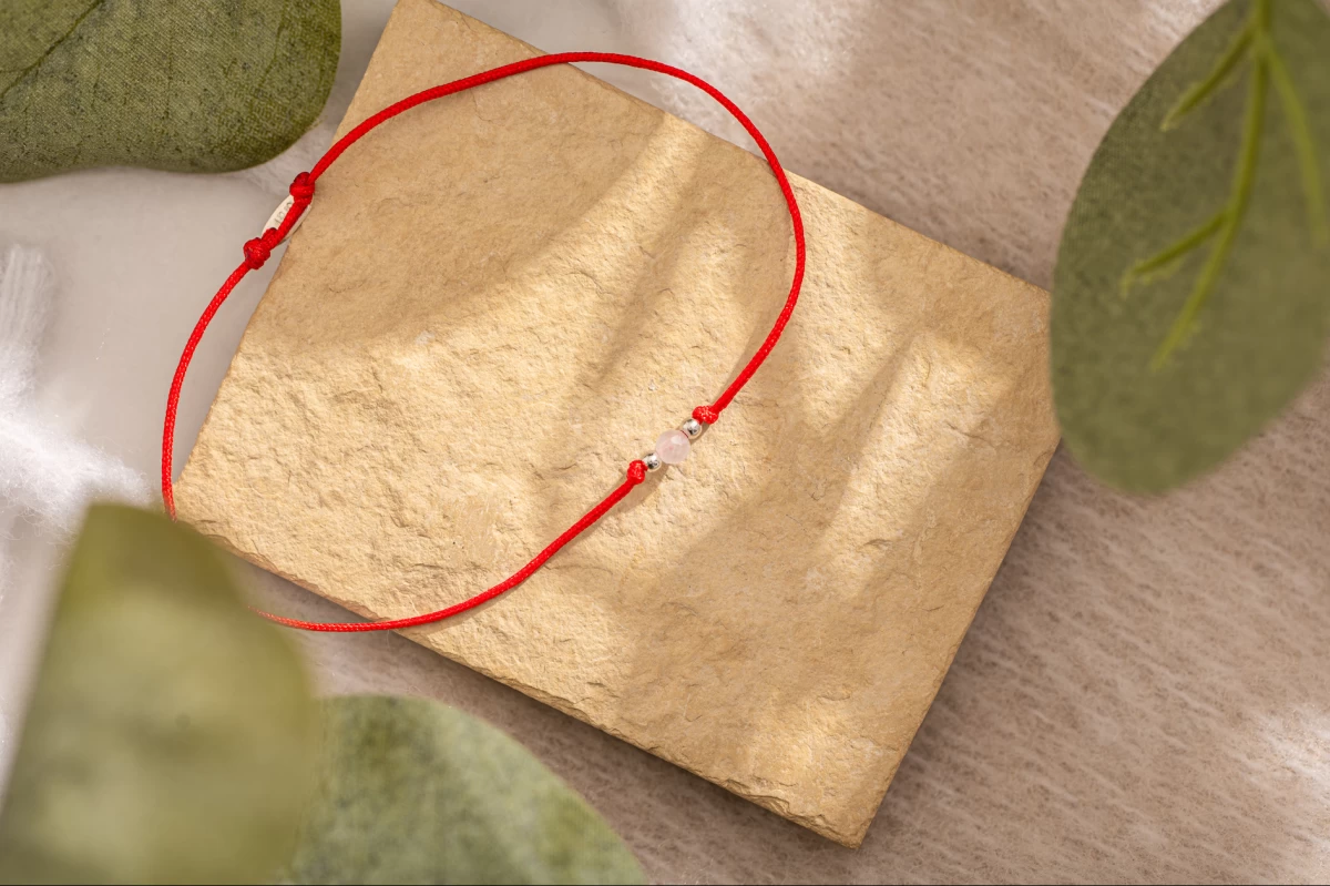 ZILIA Red Protective Baby Argint 925 Thread Brățară