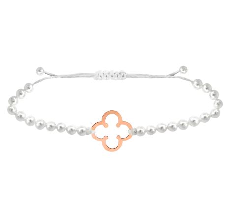 ZILIA Luna Flower Rose Aur 14K Brățară