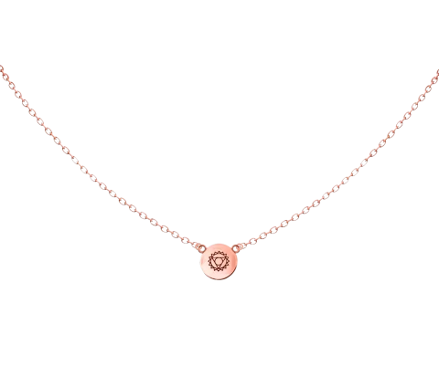 ZILIA Throat Chakra Aur 14K Colier