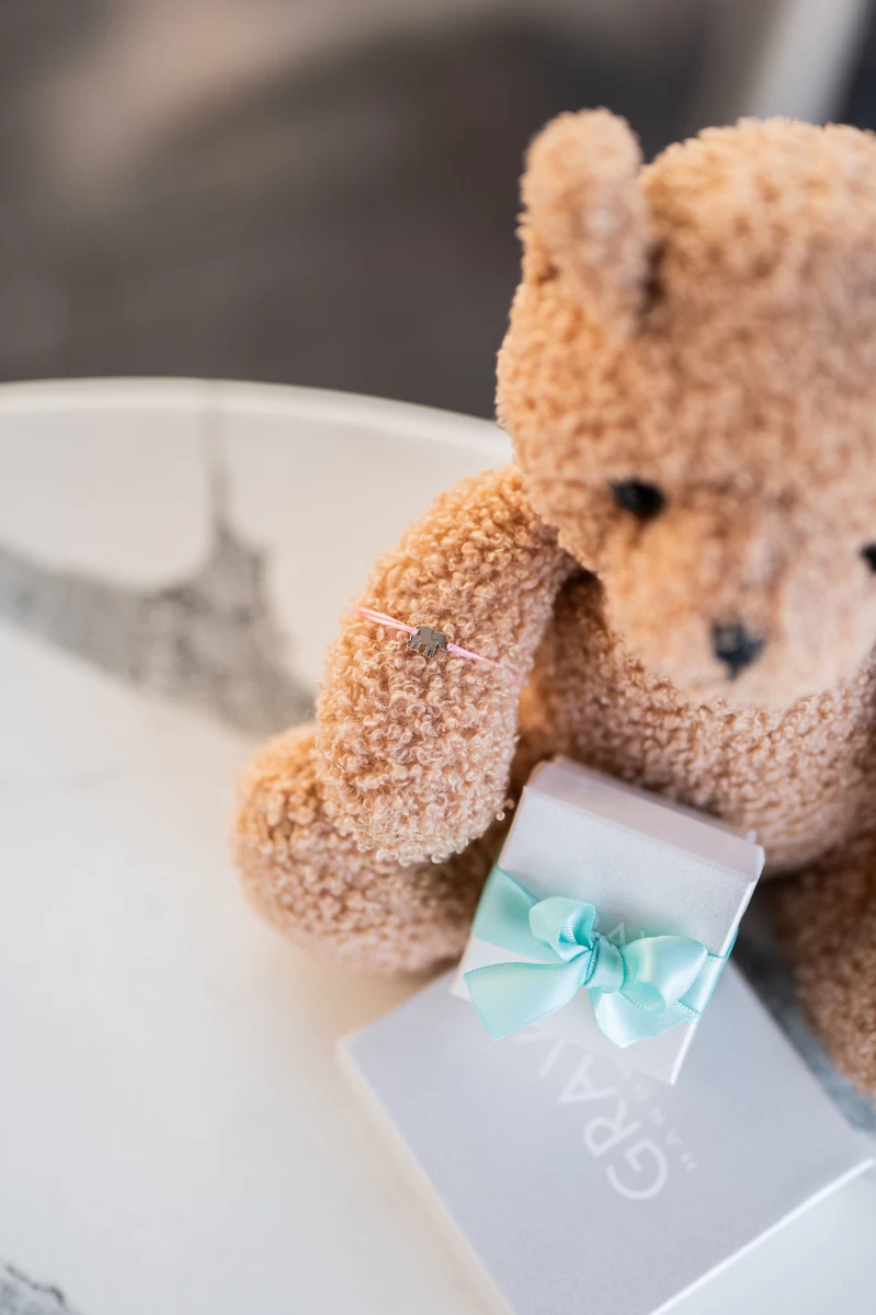 ZILIA Baby Elephant Aur 14K Thread Brățară