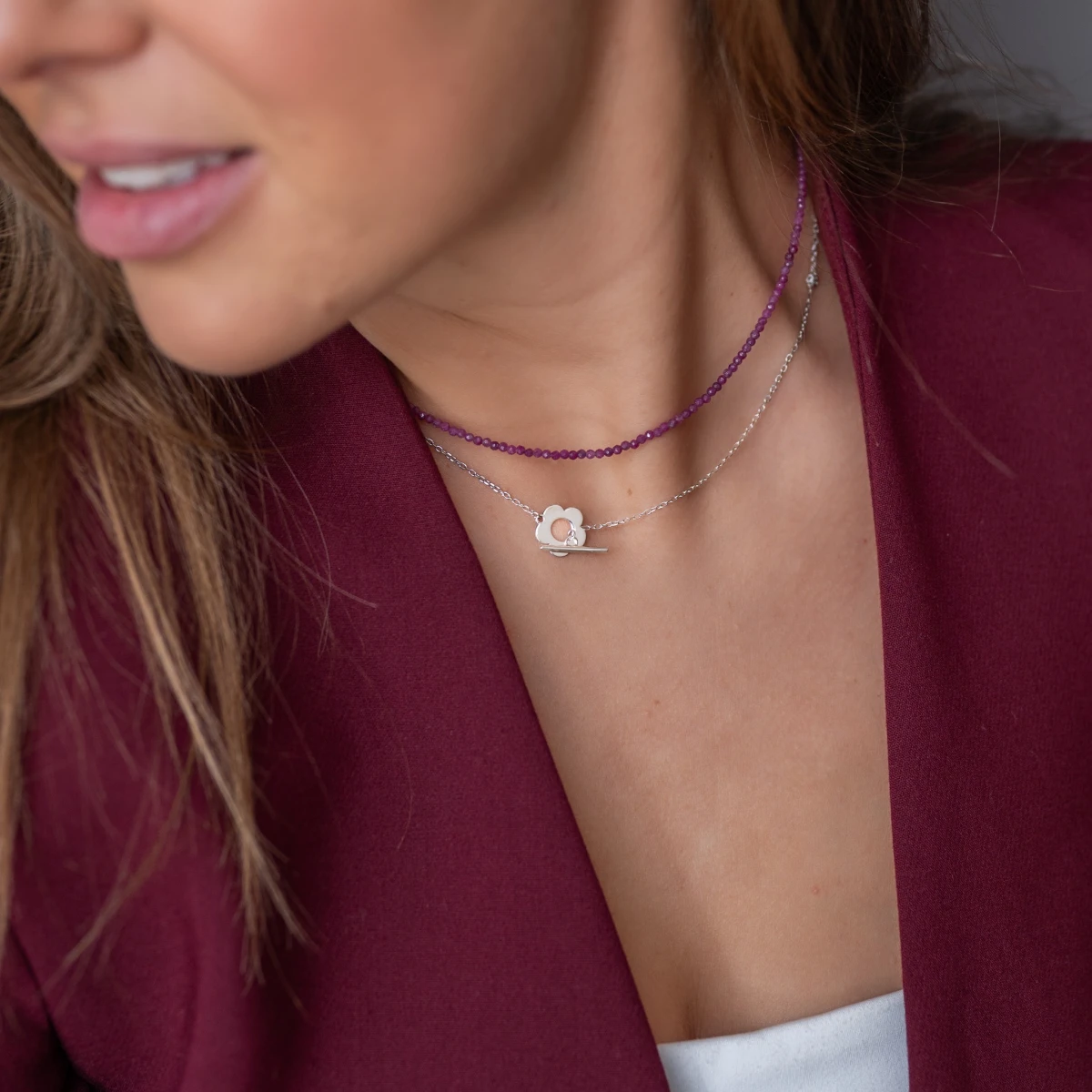 ZILIA Léa Argint 925 Colier