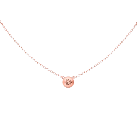 ZILIA Sacral Chakra Aur 14K Colier