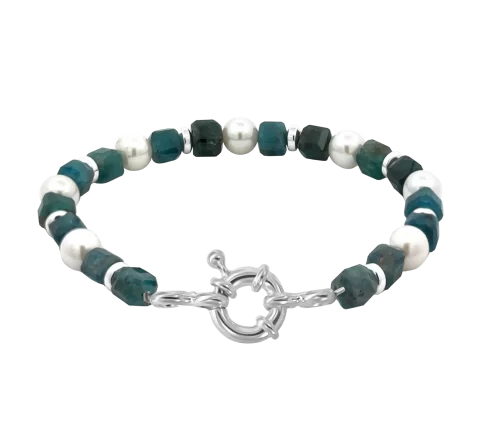 ZILIA Malachite Bloom Argint 925 Brățară