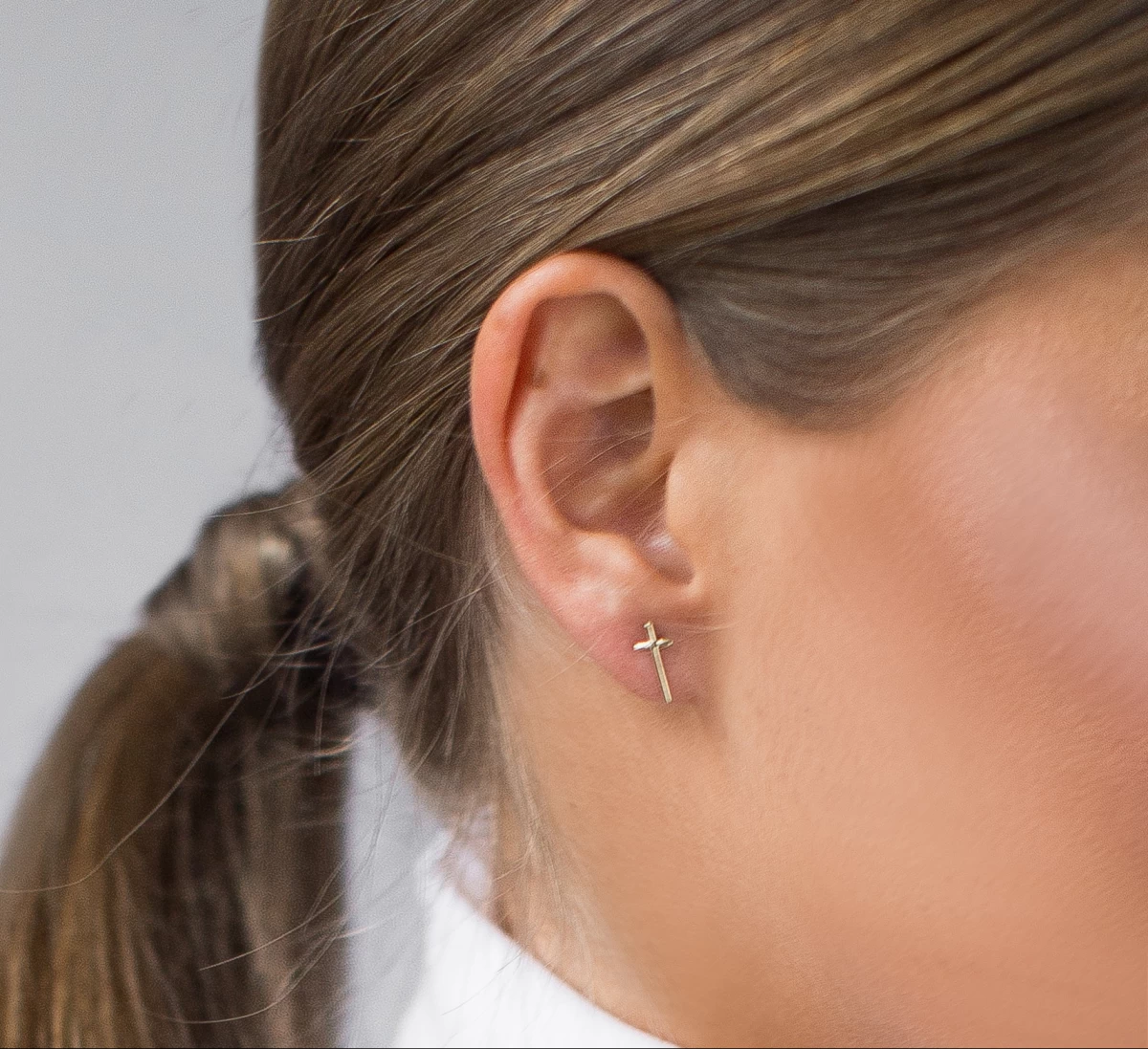 ZILIA Cross Aur 14K Cercei