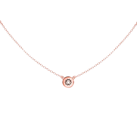 ZILIA Solar Plexus Chakra Aur 14K Colier