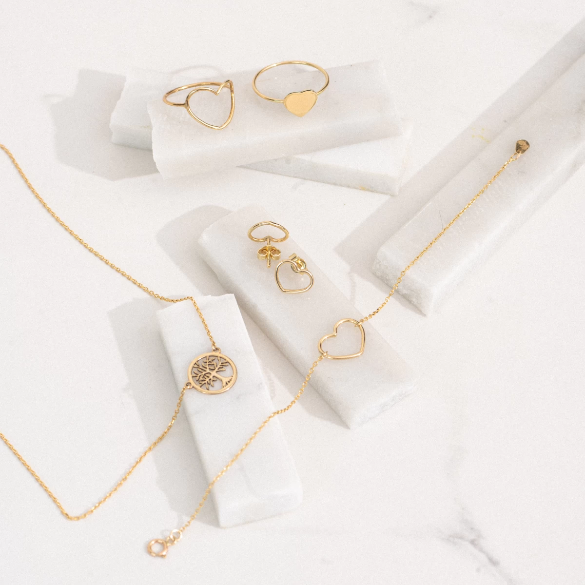 Brățară din argint Inimă contur