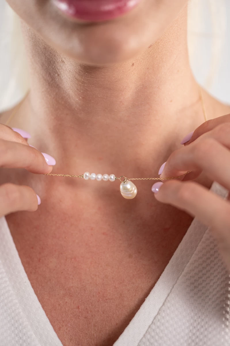 ZILIA Amelia Aur 14K Coliere