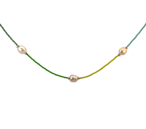 ZILIA Green Serenity Argint 925 Colier