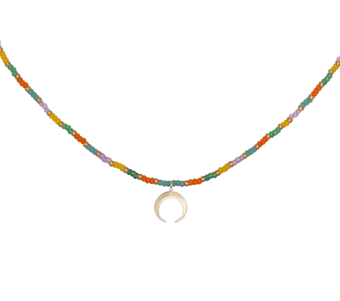 ZILIA Symbol Moonlight Aur 14K Colier