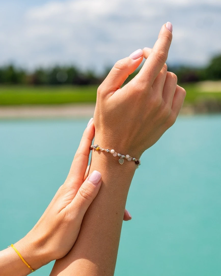 ZILIA Macrame Earth Love Argint 925 Brățară