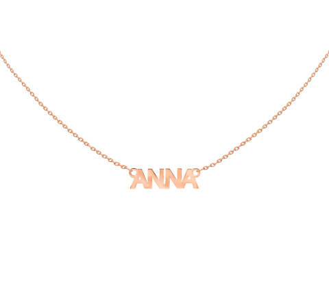 ZILIA My Name Aur 14K Colier