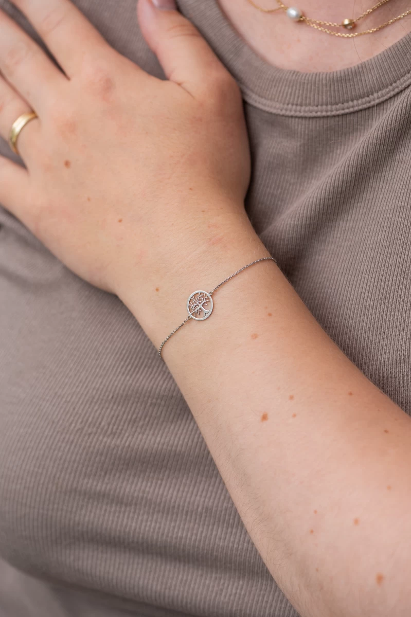 Brățară din argint Arborele Vieții