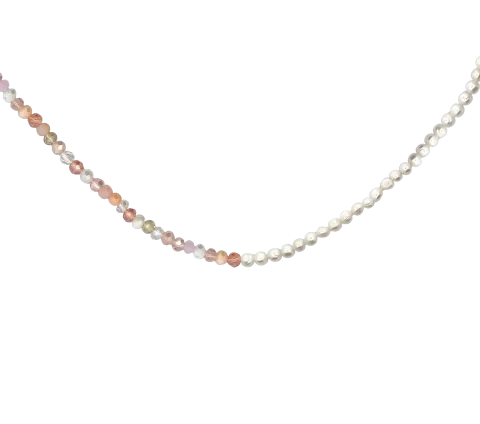 ZILIA Ashley Crystal Perlă Argint 935 Colier