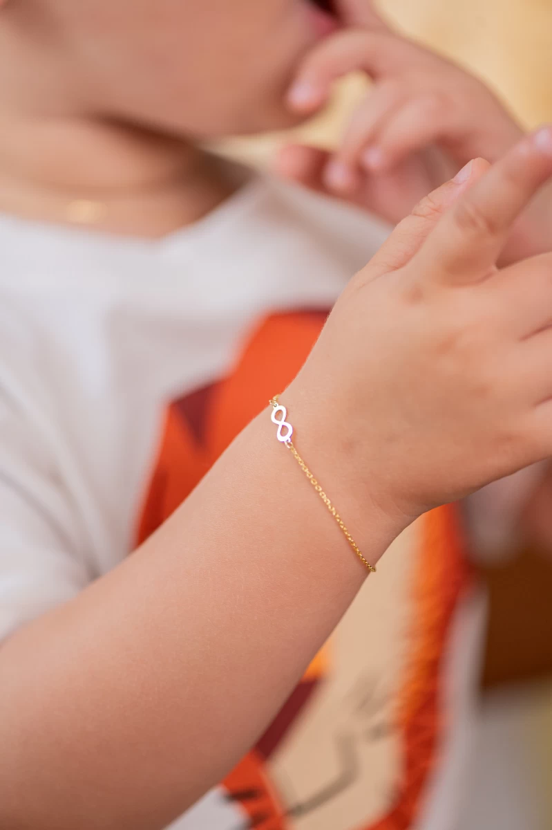 ZILIA Infinity Baby Aur 14K Brățară