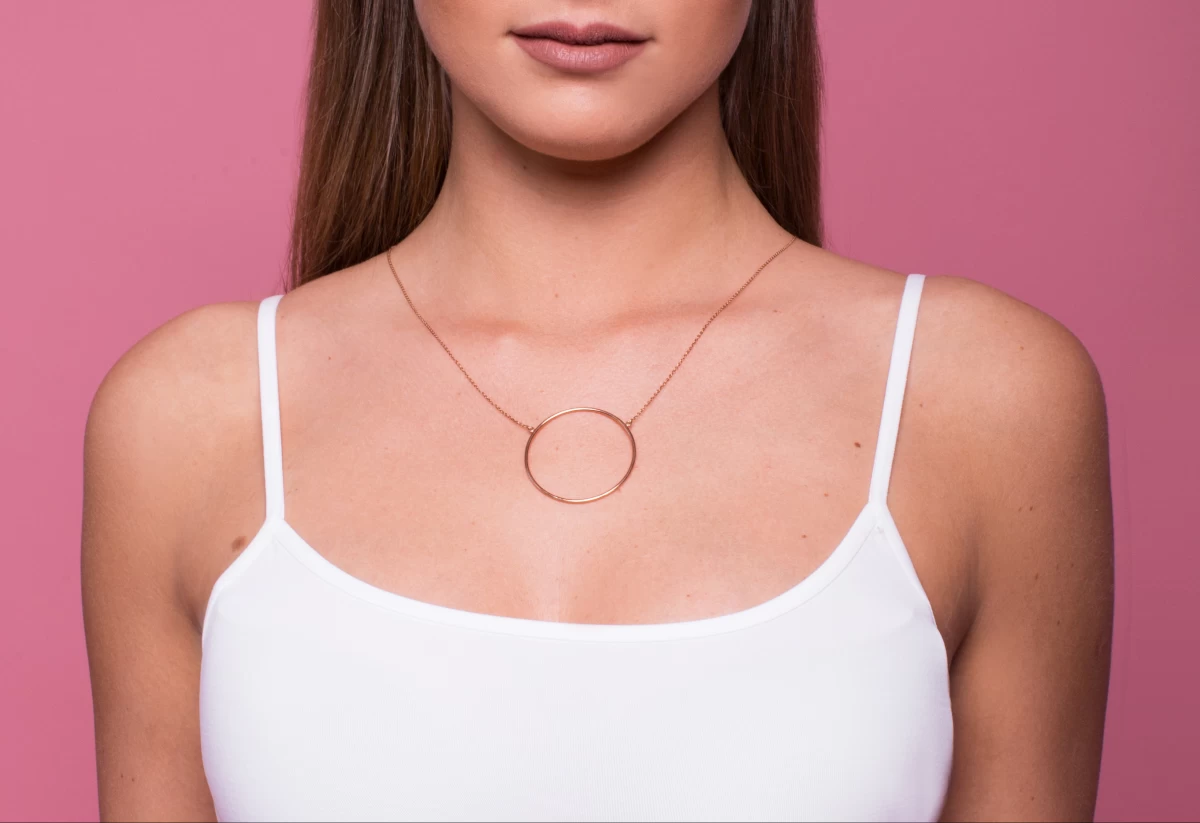 ZILIA Big Circle Argint 925 Colier