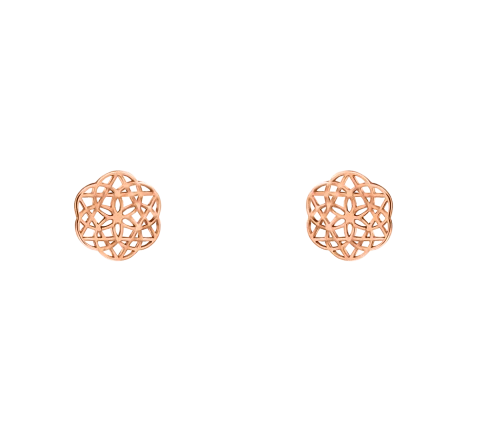 ZILIA Flower Of Life Aur 14K Cercei