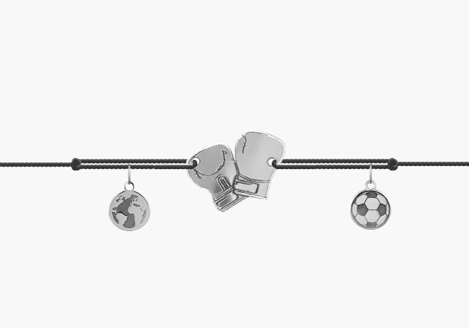 ZILIA Bracelet Mănuși De Box Argint 925