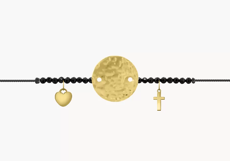 ZILIA Bracelet Cerc Quintessa Aur galben 14K