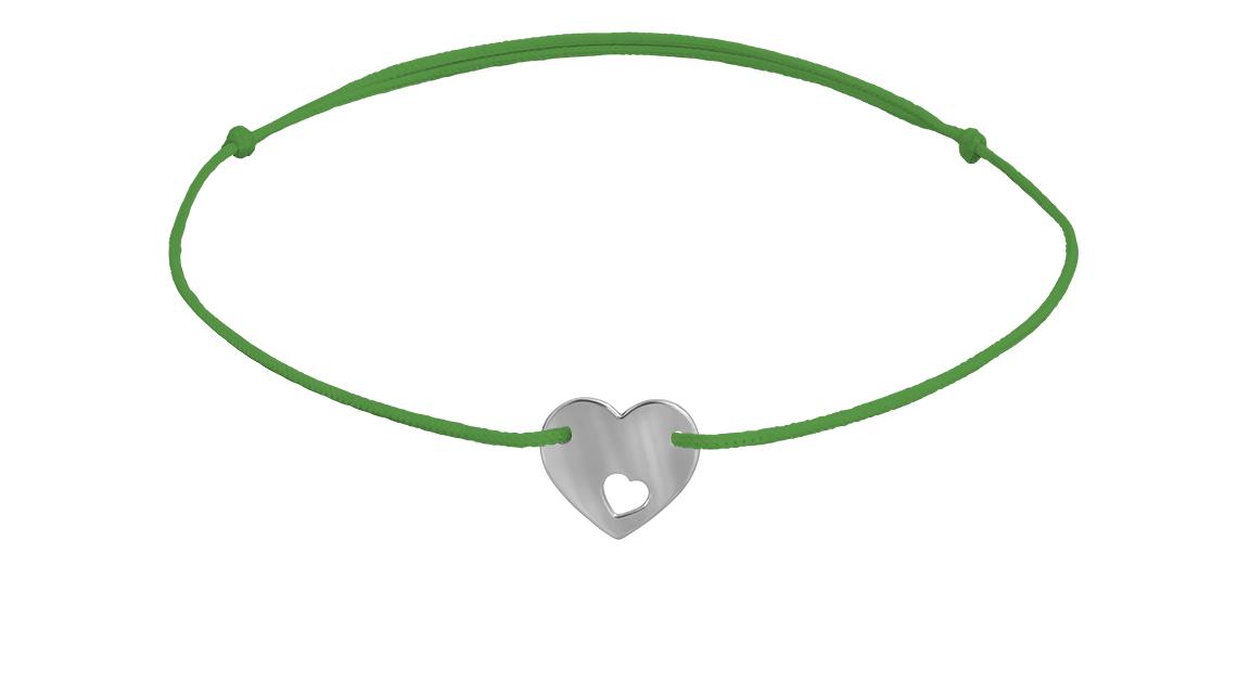 ZILIA Bracelet Heart in a Heart Silver 925